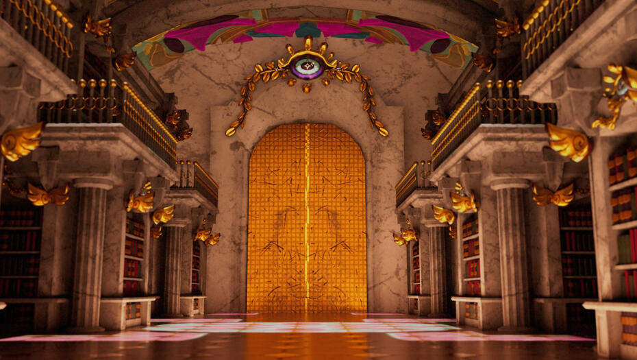Library's Hall - Close Up 03
