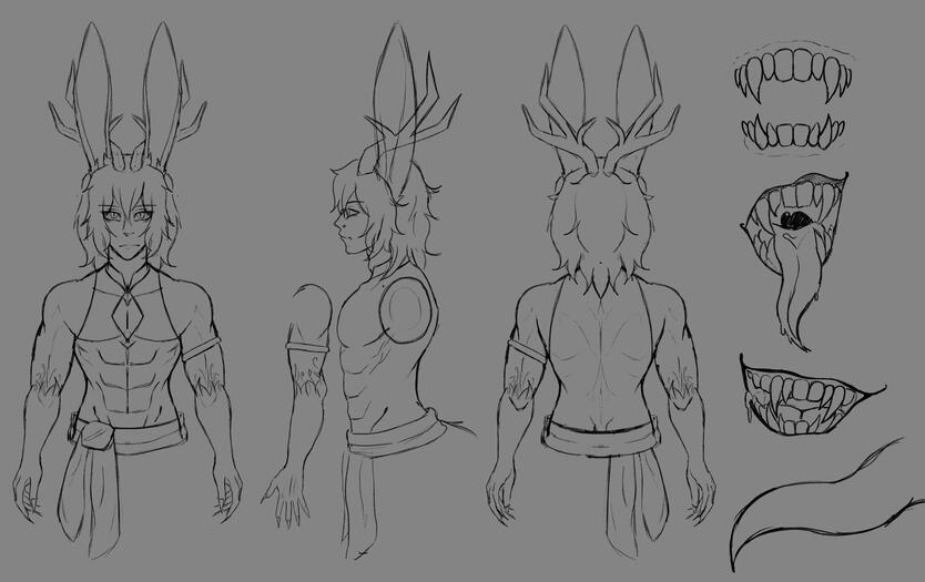 Sin Higan - Sketched Reference